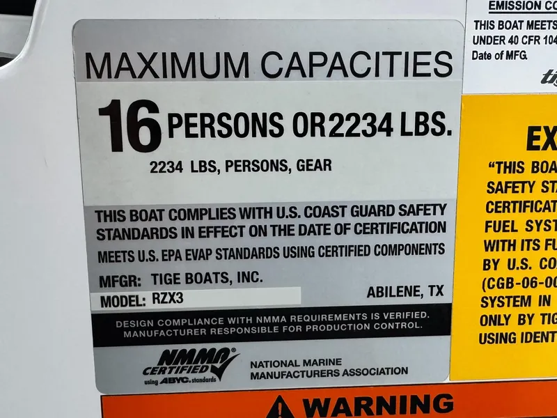 Slide: The Image of Tigé RZX3 2018 - 44