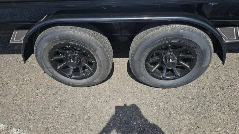 Slide: The Image of Manitou 24' Explore MAX Deck Navigator With 150hp Rotax Stealth Motor 2025 - 53