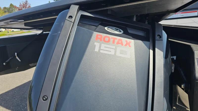 Slide: The Image of Manitou 24' Explore MAX Deck Navigator With 150hp Rotax Stealth Motor 2025 - 55