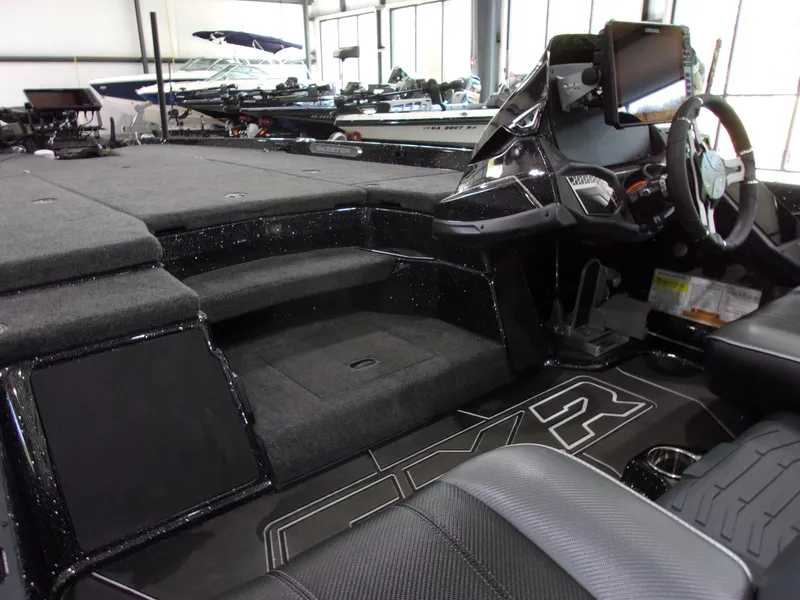 Slide: The Image of 2025 Skeeter FXR-20 Pro boat interior with sleek design and advanced dashboard features. - 8