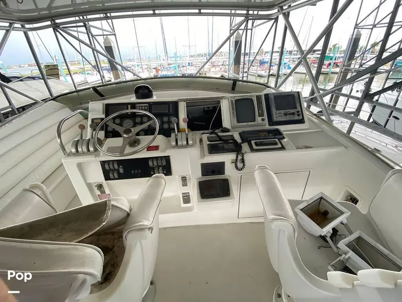 Slide: The Image of 1995 Hatteras Sportfish for sale in Seabrook, TX - 8