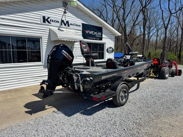 Slide: The Image of 2023 Ranger RT178 boat parked outside Knox Marine dealership. - 3