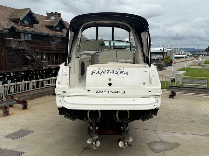 Slide: The Image of 2004 Sea Ray 300 Sundancer boat named "Fantasea" docked in Rancho Cordova, CA. - 9