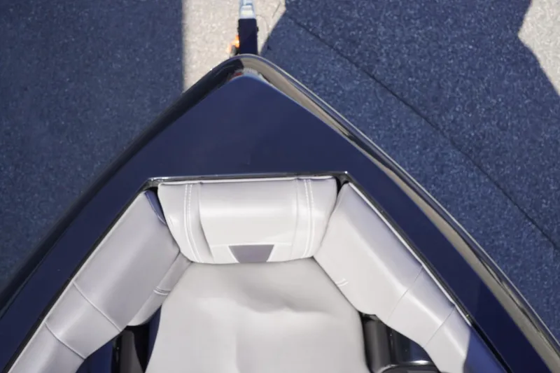 Slide: The Image of 2022 Malibu Wakesetter 23 LSV boat bow with sleek seating design. - 25