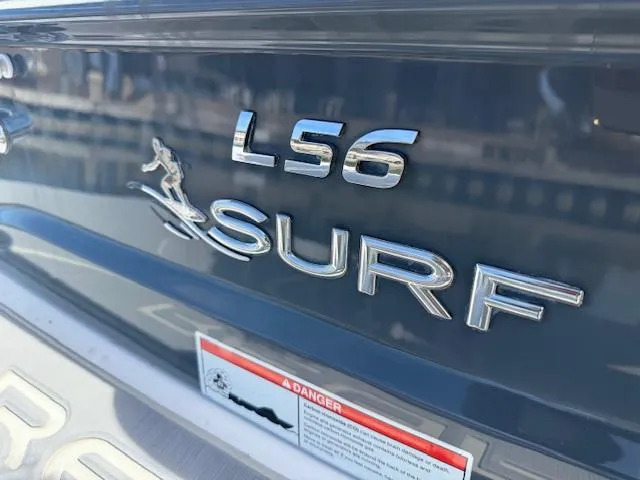 Slide: The Image of Speaker on 2020 Regal LS6 Surf boat, docked at marina. - 29