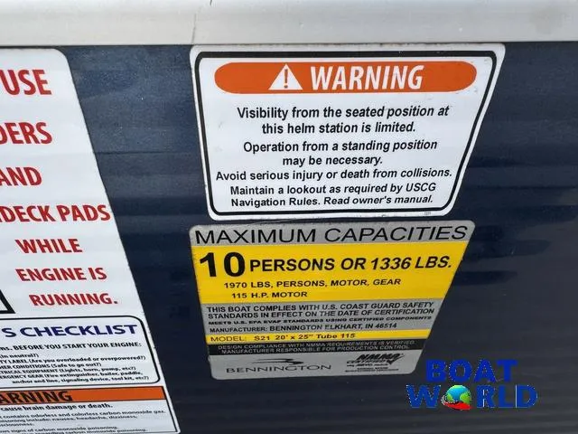 Slide: The Image of Bennington 21SSX Pontoon 2017 - 53