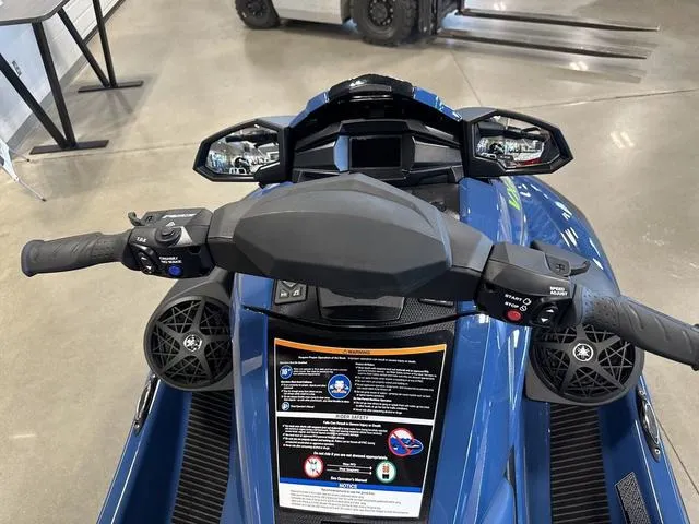 Slide: The Image of 2025 Yamaha Waverunner VX Cruiser HO dashboard and controls, featuring sleek design and advanced technology. - 9