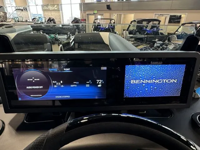 Slide: The Image of Bennington 24MSBSE Tritoon Pontoon 2025 - 12