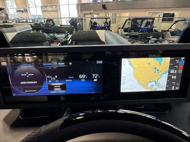 Slide: The Image of Bennington 24MSBSE Tritoon Pontoon 2025 - 13