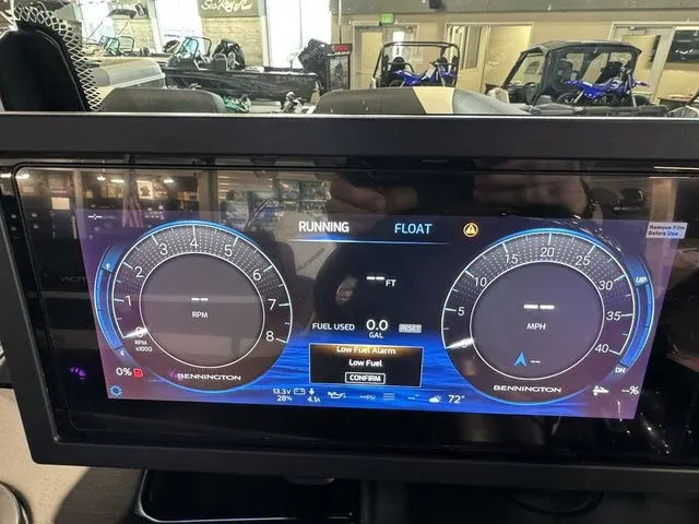 Slide: The Image of Bennington 24MSBSE Tritoon Pontoon 2025 - 15