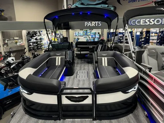 Slide: The Image of Bennington 24MSBSE Tritoon Pontoon 2025 - 6