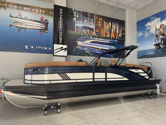 Slide: The Image of Bennington 24MFB Luxe Tri-Toon Pontoon 2025 - 2