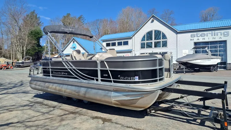 Slide: The Image of 2022 South Bay 200 Series S222RS pontoon boat at Sterling Marina. - 9