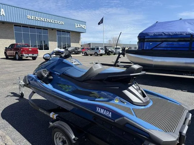 Slide: The Image of 2025 Yamaha Waverunner VX Cruiser HO with Audio parked outside dealership. - 4