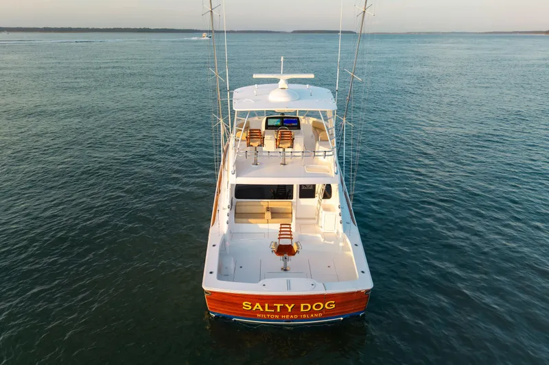 Slide: The Image of Viking 54 Salty Dog - Aft Aerial - 10