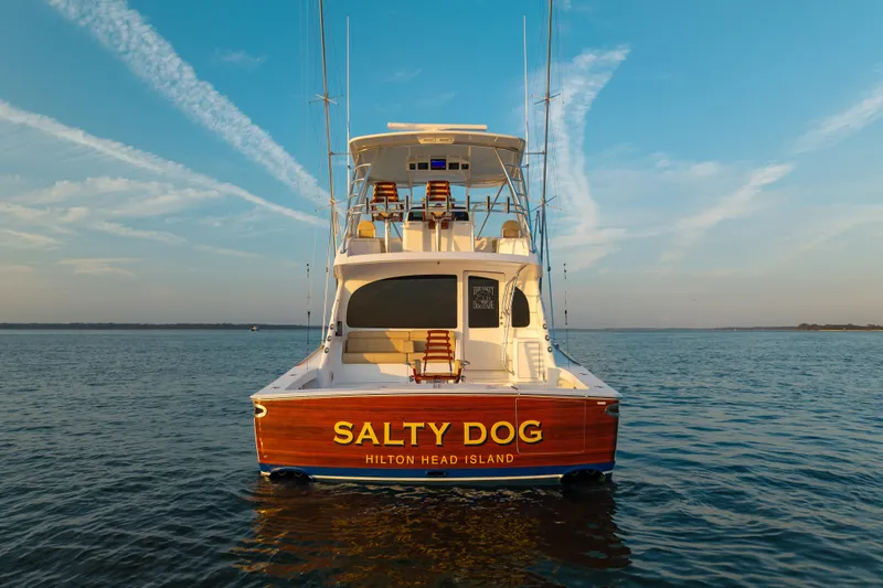 Slide: The Image of Viking 54 Salty Dog - Aft Profile - 2