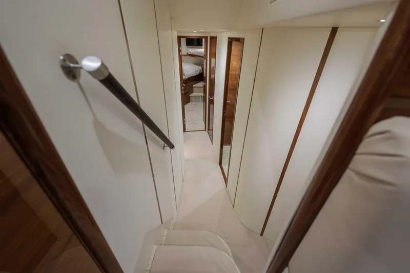 Slide: The Image of Viking 54 Salty Dog - Stairs to Staterooms - 39