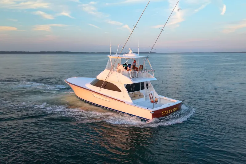 Slide: The Image of Viking 54 Salty Dog - Aft Port Profile - 61