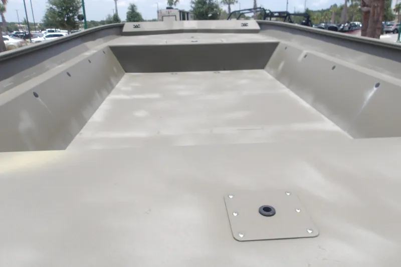 Slide: The Image of 2025 Tracker Grizzly 2072 Utility boat interior, showcasing spacious and durable design. - 5
