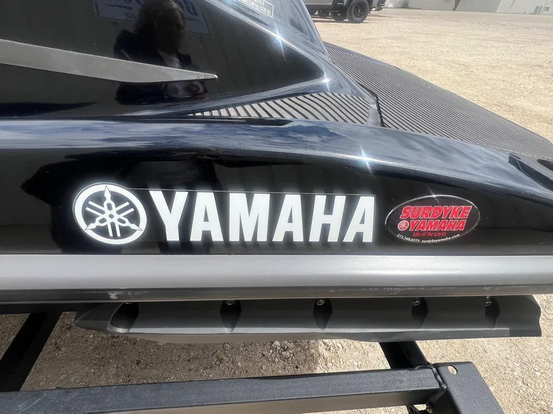 Slide: The Image of 2017 Yamaha WaveRunner VX Deluxe with Surdyke Yamaha branding on black exterior. - 3
