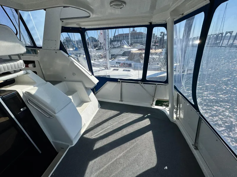 Slide: The Image of Carver Yachts 350 Aft Cabin 1994 - 7