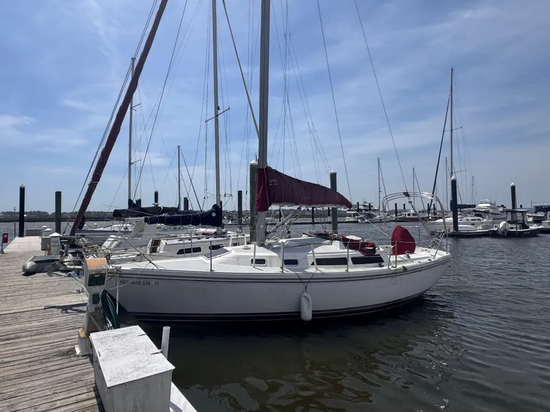 Slide: The Image of Catalina 30 Tall Rig 1990 - 1