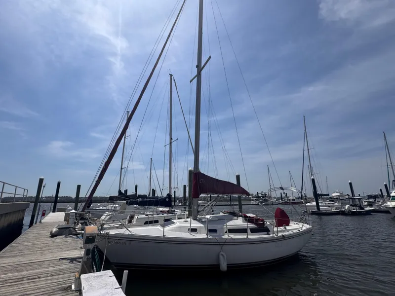 Slide: The Image of Catalina 30 Tall Rig 1990 - 2