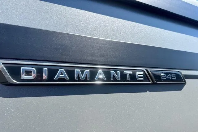 Slide: The Image of 2025 Viaggio Diamante S emblem on sleek metallic surface. - 4