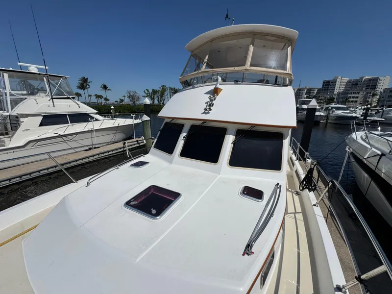 Slide: The Image of 58 2005 Sabreline 47 Bow Looking Aft - 55