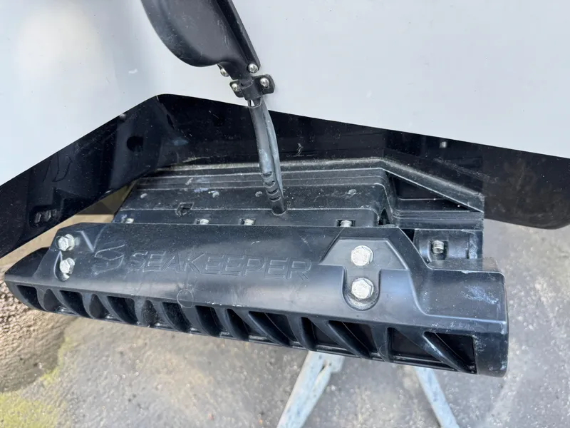 Slide: The Image of Seakeeper device on 2025 Tidewater 232 LXF boat, enhancing stability and performance. - 2