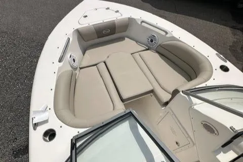 Slide: The Image of 2024 Key West 203 DFS boat with spacious seating and modern design. - 7