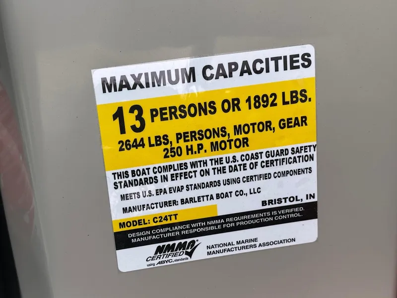 Slide: The Image of Barletta Cabrio Mid-Lounge C24M w/ 200HP Mercury! 2025 - 16