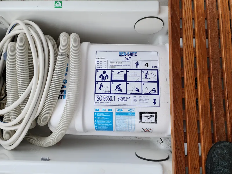 Slide: The Image of Hydrostatic Life Raft and Manual Bilge Pump - 22