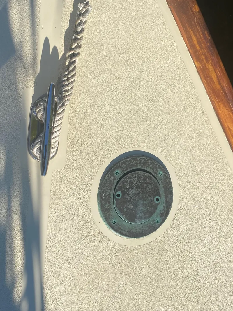 Slide: The Image of Custom 37ft Catboat Yacht Adaptation Barnegat Bay A-Cat 2012 - 103