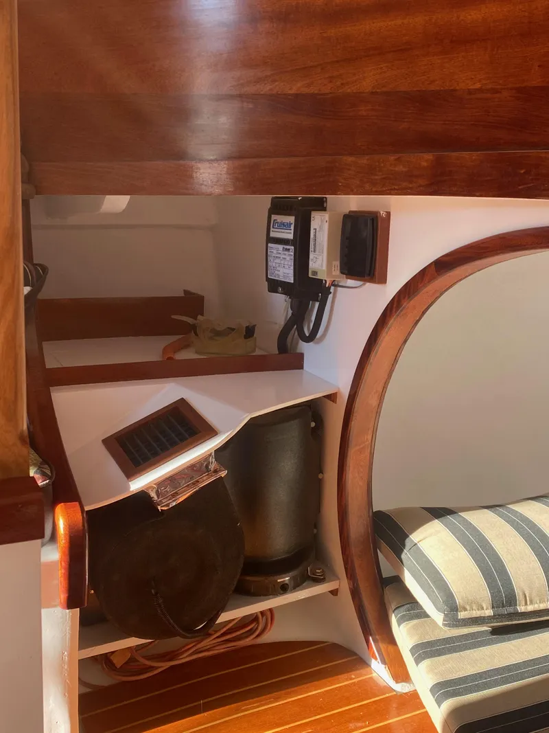Slide: The Image of Custom 37ft Catboat Yacht Adaptation Barnegat Bay A-Cat 2012 - 52