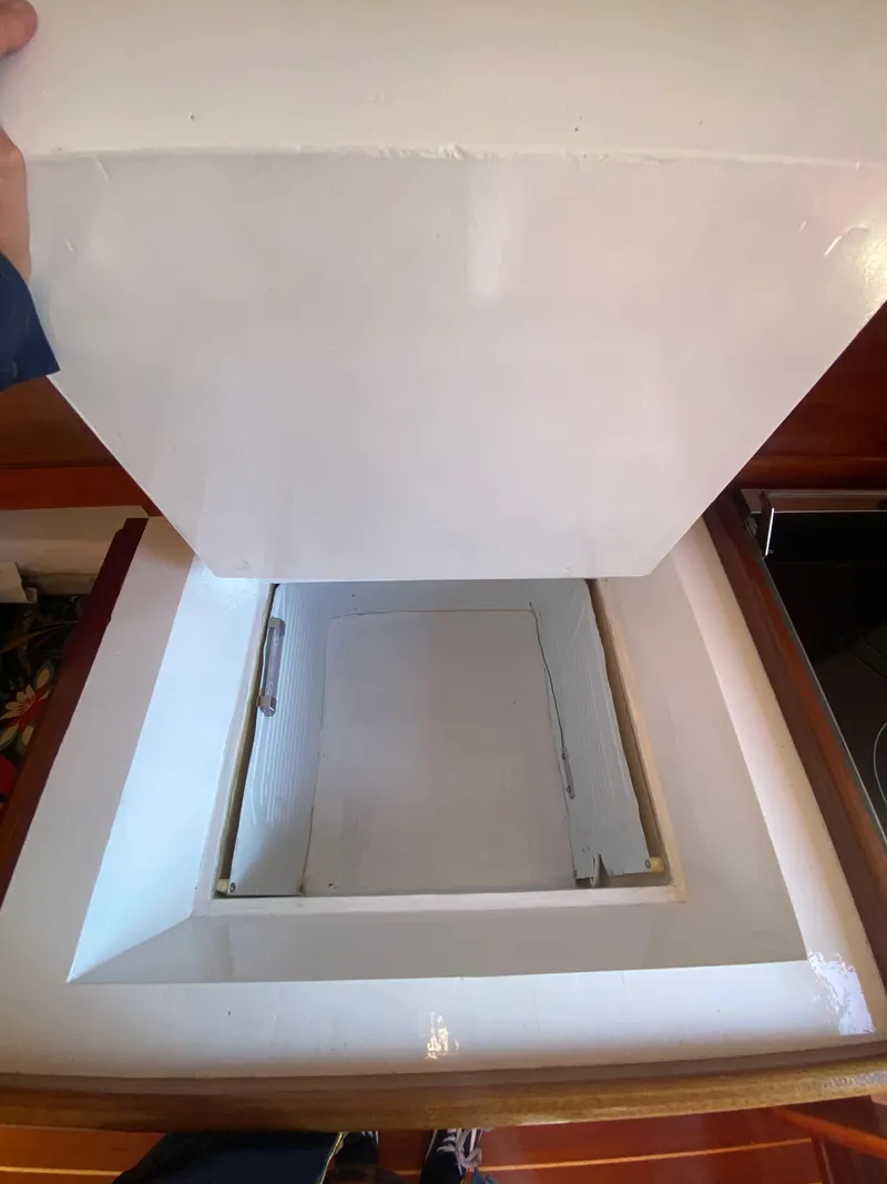 Slide: The Image of Custom 37ft Catboat Yacht Adaptation Barnegat Bay A-Cat 2012 - 58