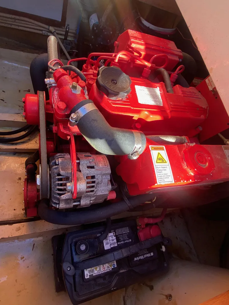 Slide: The Image of Custom 37ft Catboat Yacht Adaptation Barnegat Bay A-Cat 2012 - 78