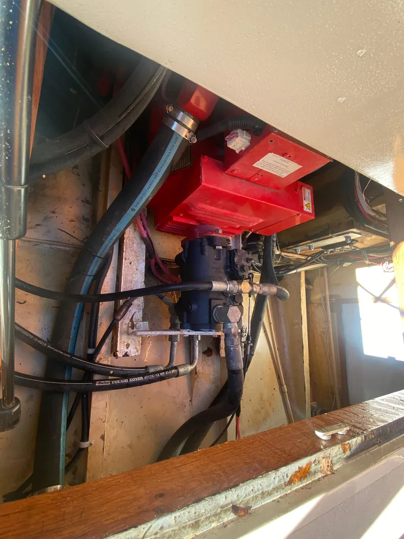 Slide: The Image of Custom 37ft Catboat Yacht Adaptation Barnegat Bay A-Cat 2012 - 82