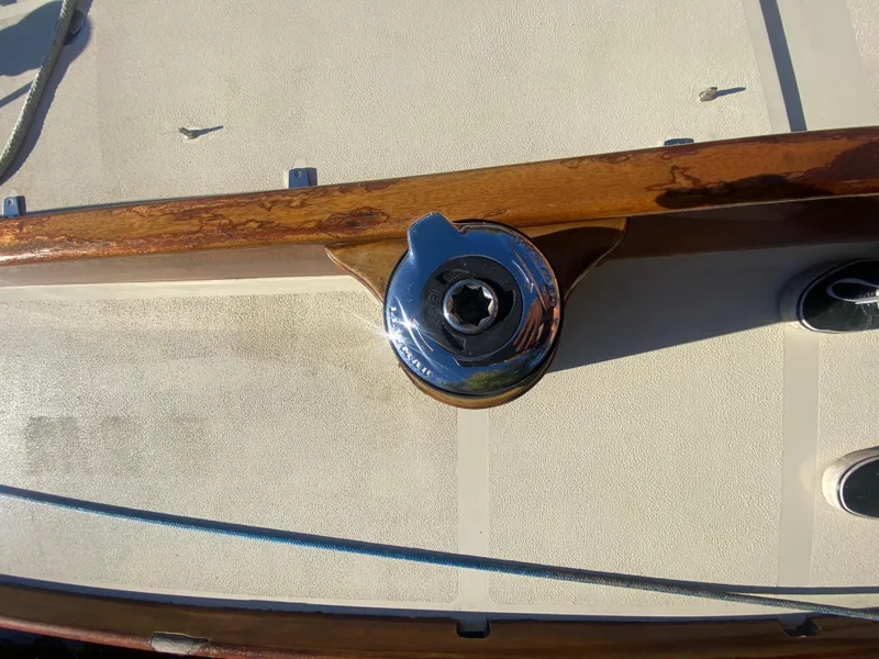 Slide: The Image of Custom 37ft Catboat Yacht Adaptation Barnegat Bay A-Cat 2012 - 83