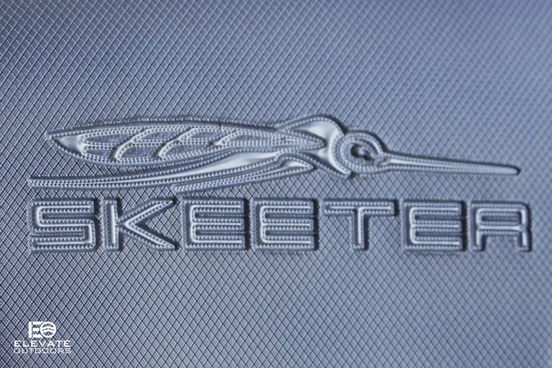 Slide: The Image of Embossed Skeeter logo on textured surface, featuring the 2025 ZXR 20 SE model. - 19