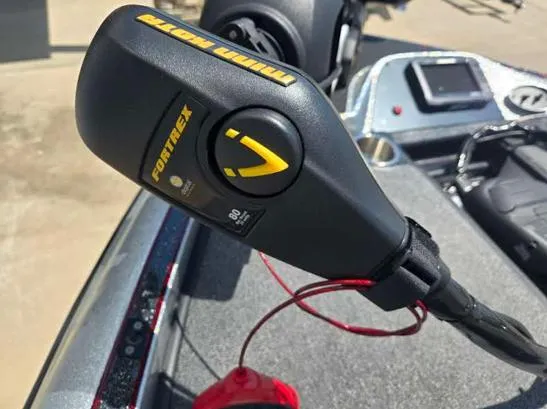 Slide: The Image of Triton 189 TRX 2016 boat with Minn Kota Fortrex trolling motor control. - 3