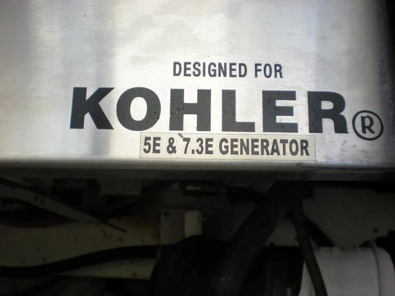Slide: The Image of Designed for Kohler 5E & 7.3E generator on 2006 Seaswirl Striper boat. - 32