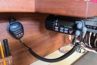 Slide: The Image of Boat battery in a 1987 Morgan Catalina Morgan 41 Classic. - 31