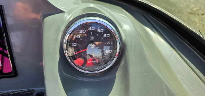 Slide: The Image of Close-up of Heyday WT-2DC 2020 speedometer, displaying speed in miles per hour. - 16