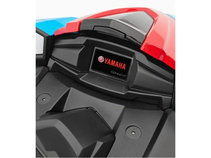 Slide: The Image of 2024 Yamaha VX Deluxe with Audio dashboard featuring Connext display. - 4