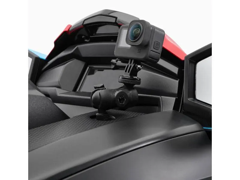 Slide: The Image of 2024 Yamaha VX Deluxe with Audio featuring mounted action camera. - 5