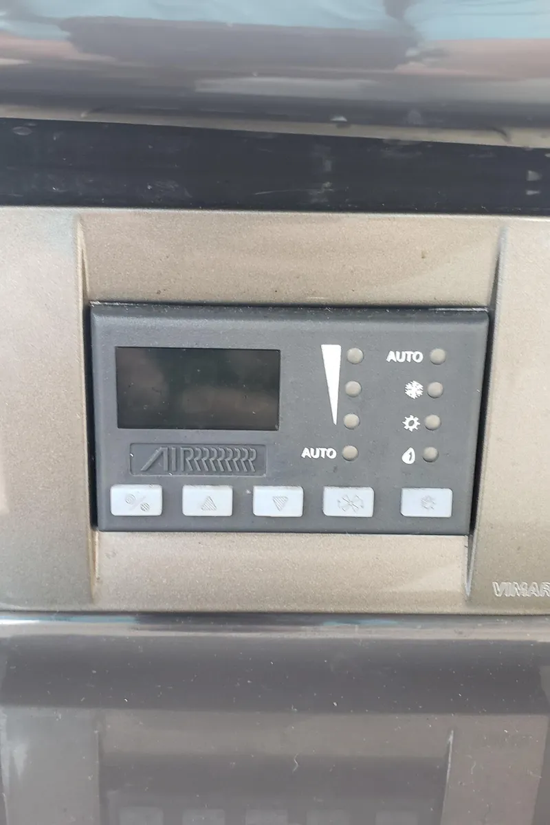 Slide: The Image of Control panel of a 2016 Monterey 360 Sport Coupe boat. - 16