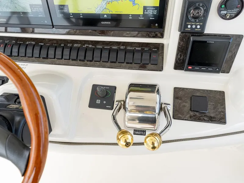 Slide: The Image of Helm switches and controls - 70