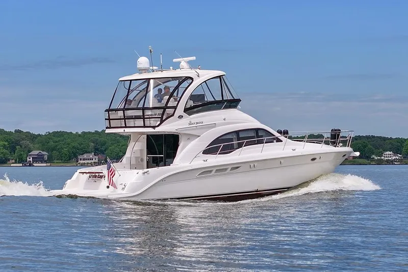 Slide: The Image of 2007 52 Sedan Bridge underway - 78