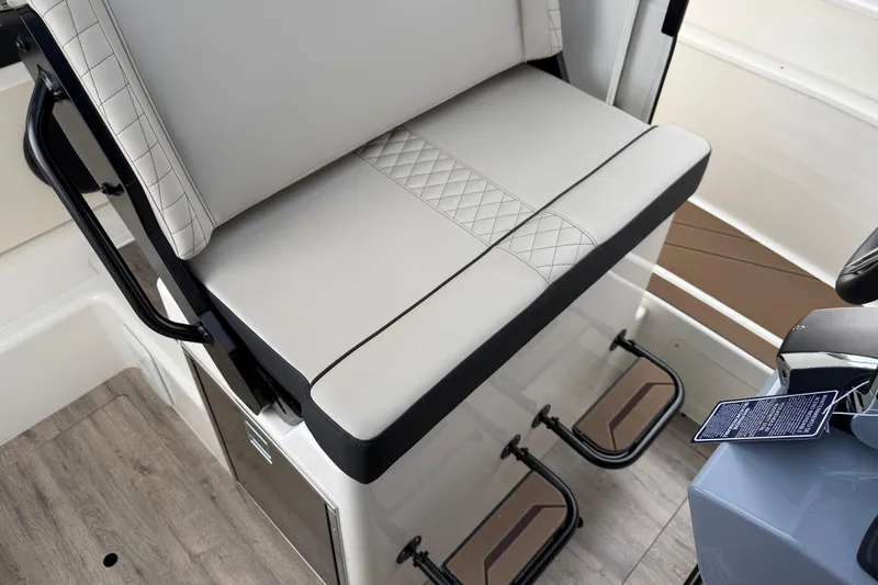Slide: The Image of 2026 Navan C30 interior seat with quilted design and modern controls. - 23